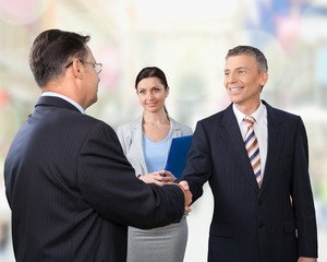 Fototapeta premium Interview, Job Interview, Handshake.