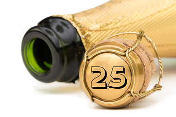 Champagner Jubiläum 25 Jahre