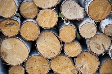Fototapeta premium wood stack background