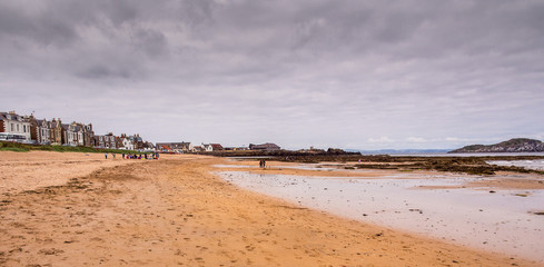 North Berwick, Scotland, UK. 23rd June 2015, Holidaymakers on the beach