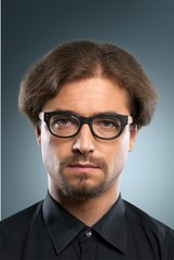 Obraz premium Human Face, Men, Portrait.