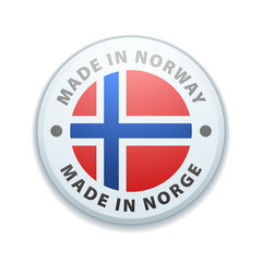 Fototapeta premium Made in Norway