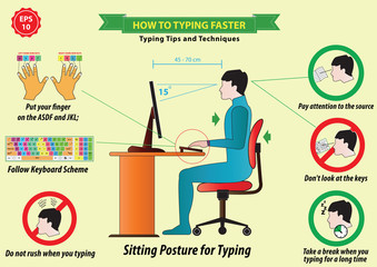 keyboard finger chart left