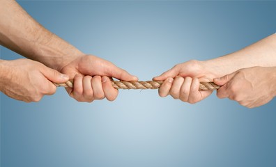 Conflict, Tug-of-war, Rope.
