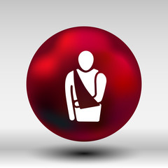 Medical Flat Icon. Vector Pictogram. EPS 10