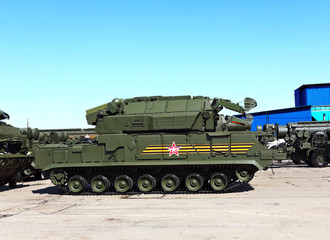 Fototapeta premium Anti-aircraft missile system 