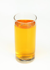 Glass of apple juice