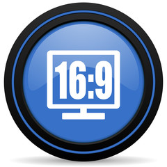 16 9 display icon