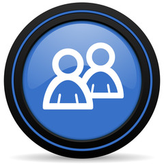 forum icon people sign