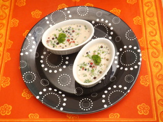bunte Pfeffersuppe