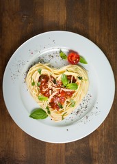 Spagetti, pasta, italian.