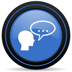 forum icon chat symbol bubble sign