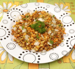 bunter Linsensalat