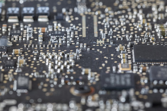 Detail view of Mainboard