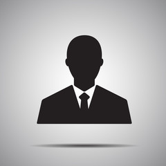 management  avatar user profile vector illustration , businessman