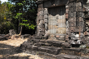 abandoned temple in Angkor Wat, Cambodia