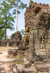 abandoned temple in Angkor Wat, Cambodia
