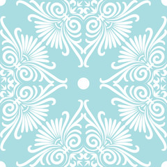 vector set seamless floral ornament