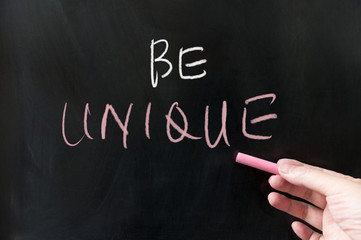 Fototapeta premium Be unique