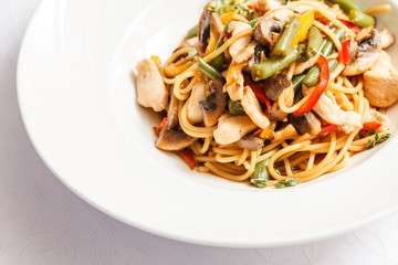 noodles with chicken