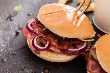 Delicious burger