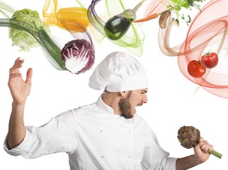 Chef sings
