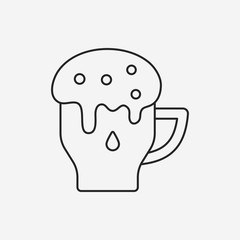 beer line icon