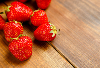 Fresh strawberries