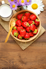 Fresh strawberries