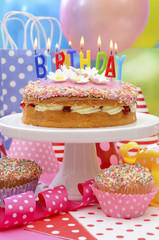 Happy Birthday Party Table