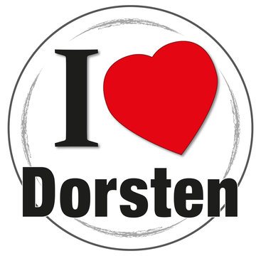 Stempel "I love Dorsten"