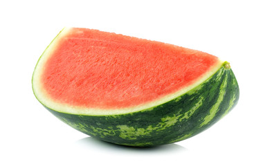 Water melon isolated on the white background