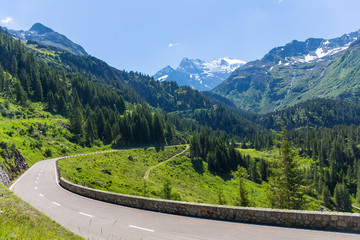 Sustenstrasse pass in Alsp