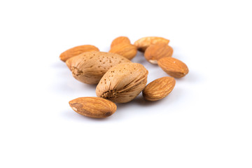 Dried almonds