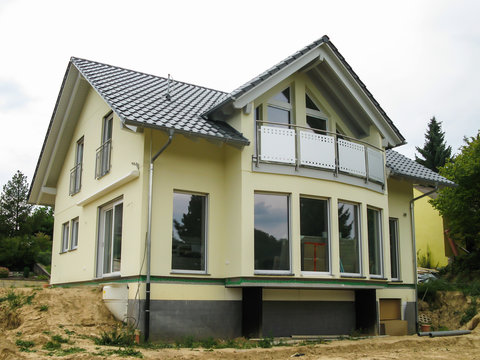 Einfamilienhaus mit Glasfront