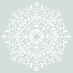 Orient Abstract Vector Pattern