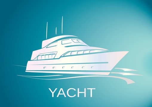 YACHT SHIP vector