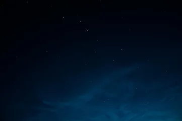 Gordijnen Mooie nachtelijke hemel met sterren. Het sterrenbeeld URSA minor © YB