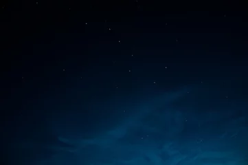 Fototapete Rund Schöner Nachthimmel mit Sternen. Das Sternbild URSA minor © YB