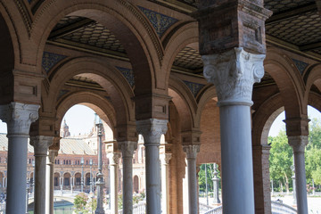 Arches at Spain square
