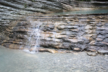 Waterfall in mountain