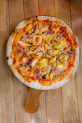 Hawaiian pizza homemade