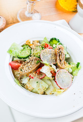 Fresh healthy summer salad