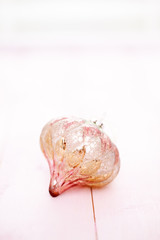 Pink Christmas bauble