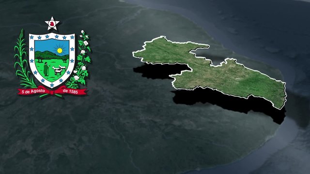 States of Brazil
Paraíba white Coat of arms animation map