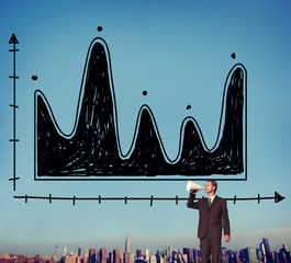 Diagram Parabola Investment Equation Graph Concept