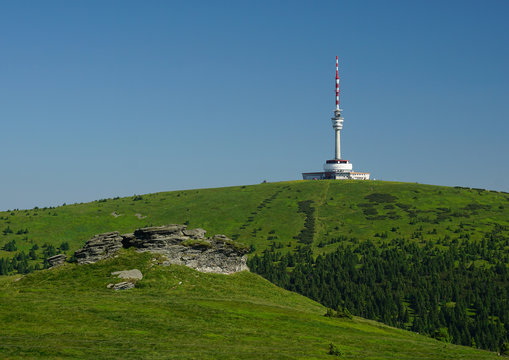 Praděd Mountain is the highest mountain in Moravia, Peter stones are part of the National Nature Reserve Praděd.