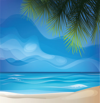  tropic exotic island beach landscape