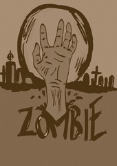 Zombie moon vintage