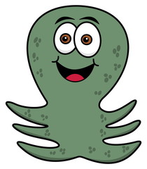 octopus merry standing